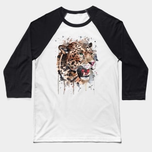 Leopard Baseball T-Shirt